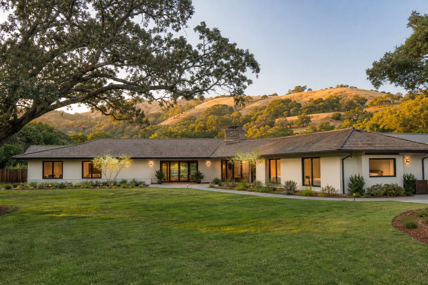 Ranch style family home in Lafayette, California